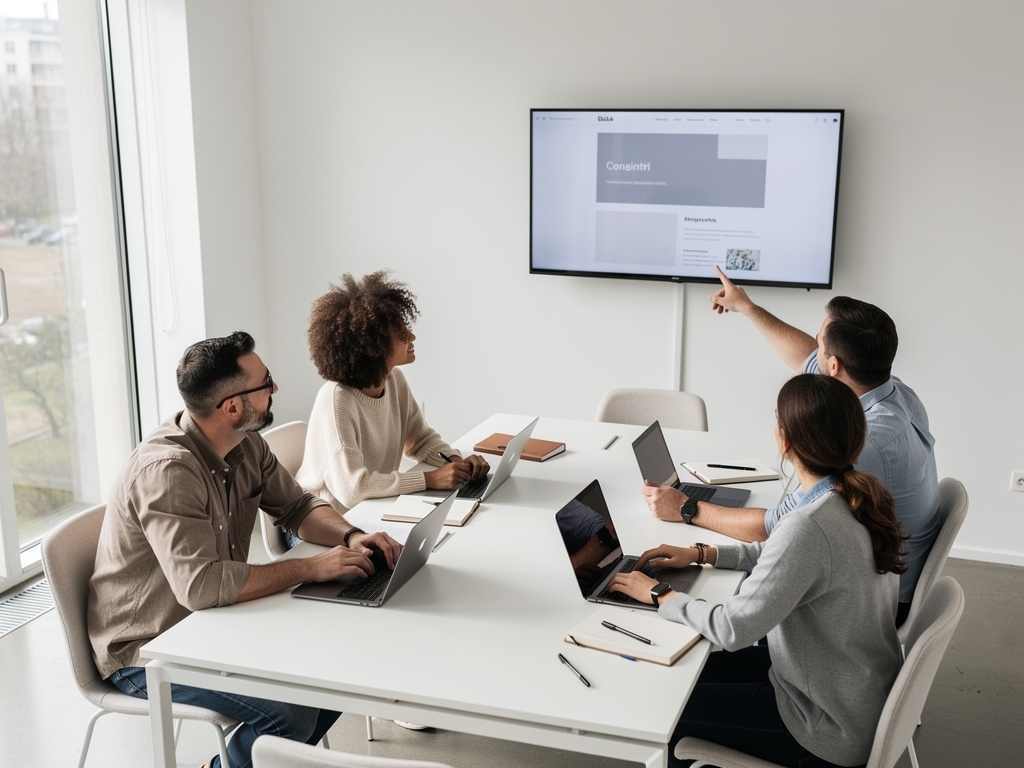 Účastníci workshopu digitálního marketingu